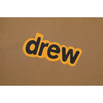 Футболка Drew House With Text "Brown" фото № 5