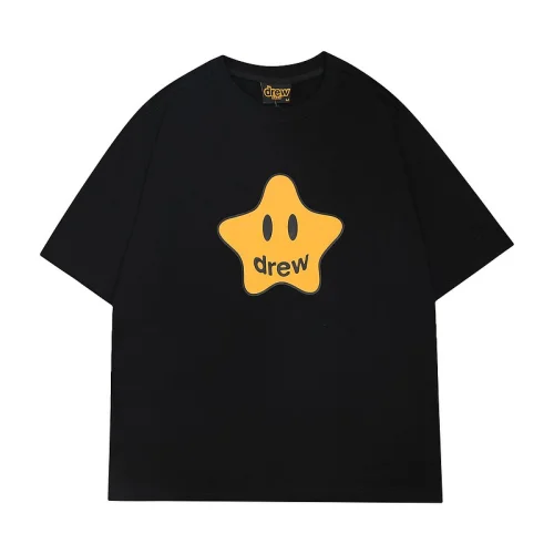 Футболка Drew House Smiley Face In The Form Of A Star "Black"