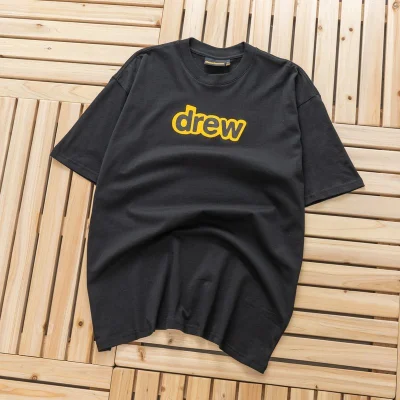 Футболка Drew House With Text Logo In The Center "Black" фото № 2