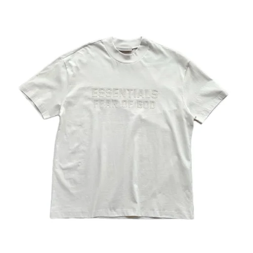 Футболка Fear Of God In Text Style "White"