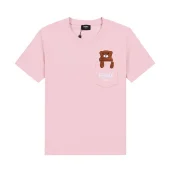 Футболка Fendi Looking Bear "Pink"