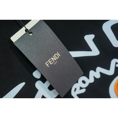Футболка Fendi Summer Print "Black" фото № 8