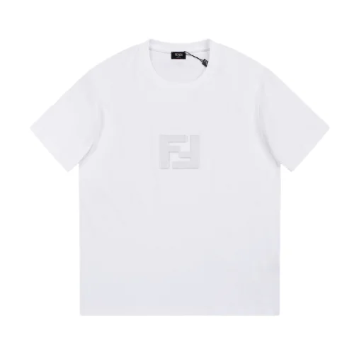 Футболка Fendi Double Logo "White"