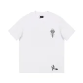 Футболка Fendi With Rhinestone Emblem "White"