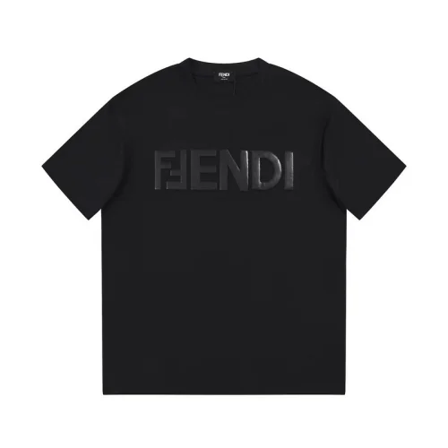 Футболка Fendi The Text Logo Is Large "Black"
