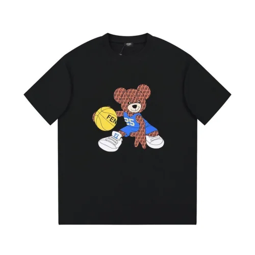 Футболка Fendi Bear Basketball Player "Black"