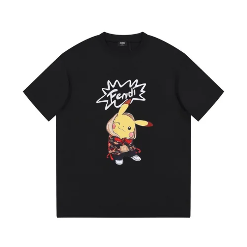 Футболка Fendi Pikachu "Black"