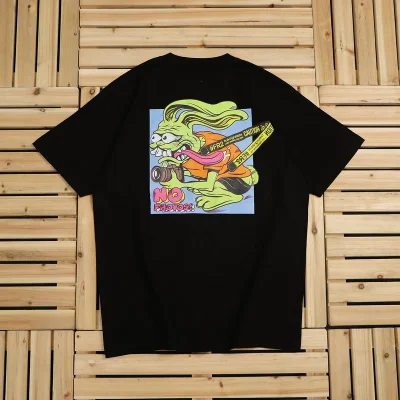 Футболка FR2 Zombi Rabbit "No Problem" "Black" фото № 2