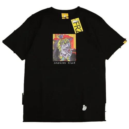 Футболка FR2 Picture Smoking Kills "Black"