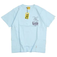 Футболка FR2 Smiling Rabbit "Blue"