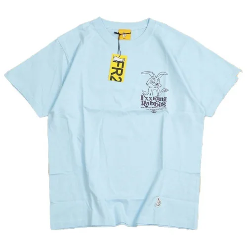 Футболка FR2 Smiling Rabbit "Blue"