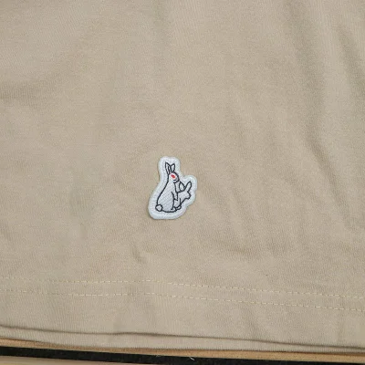 Футболка FR2 Inscription King Of Rabbits "Beige" фото № 4