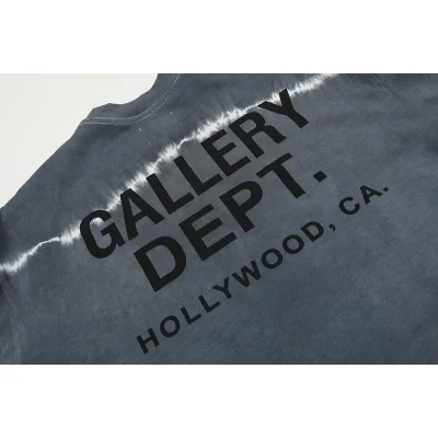 Футболка Gallery Dept White Line Print "Gray" фото № 2