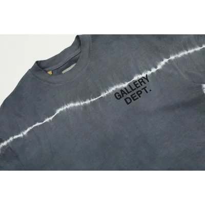 Футболка Gallery Dept White Line Print "Gray" фото № 3