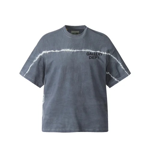Футболка Gallery Dept White Line Print "Gray"