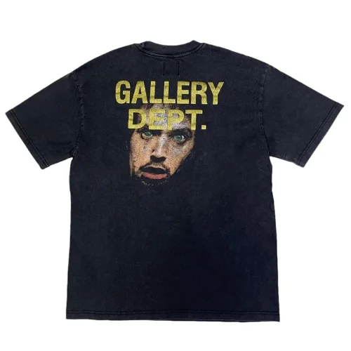 Футболка Gallery Dept Face "Black"