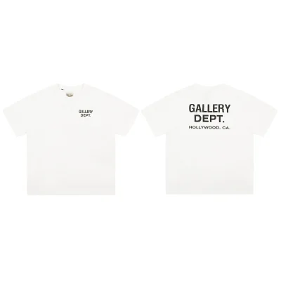Футболка Gallery Dept Short Sleeve Regular "White" фото № 7