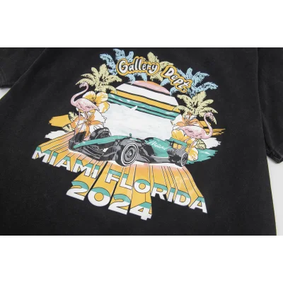 Футболка Gallery Dept Miami Florida 2024 "Black" фото № 5