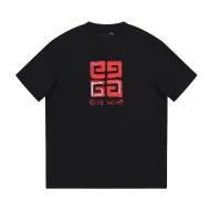 Футболка Givenchy Big Red Logo "Black"