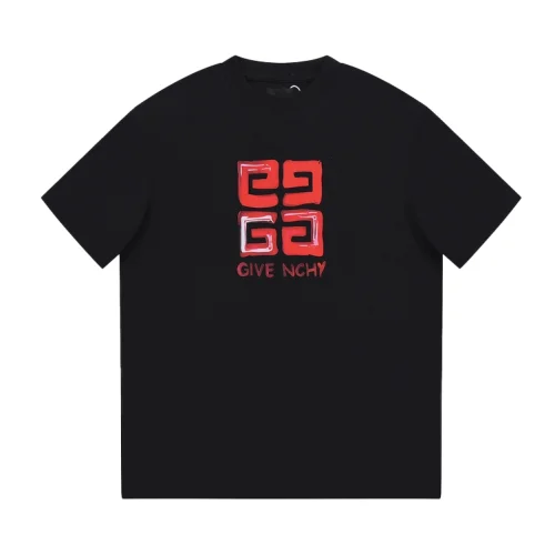 Футболка Givenchy Big Red Logo "Black"