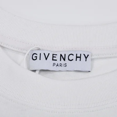 Футболка Givenchy With Decorative Logo "White" фото № 8