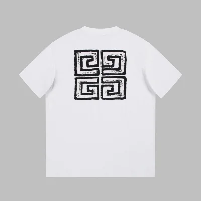 Футболка Givenchy With Decorative Logo "White" фото № 6