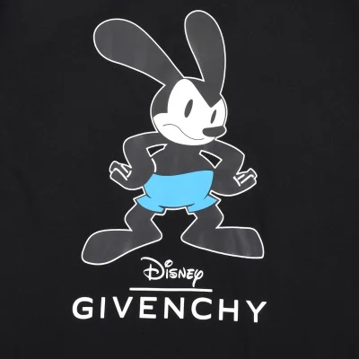Футболка Givenchy X Disney Oswad The Lucky Rabbit "Black/White" фото № 6
