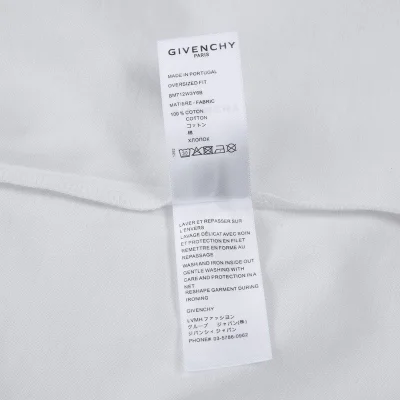 Футболка Givenchy With Logo "White" фото № 4