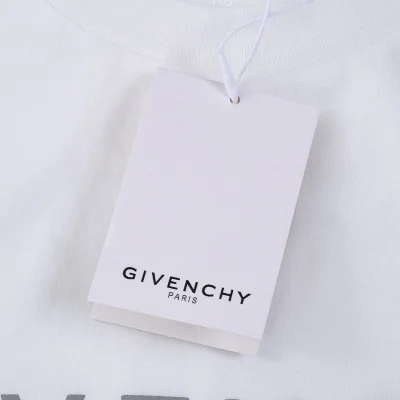 Футболка Givenchy With Logo "White" фото № 2