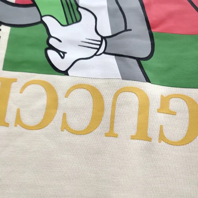 Футболка Gucci Rich Rabbit "White" фото № 8