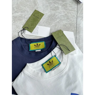 Футболка Gucci X Adidas Reflection "White" фото № 6