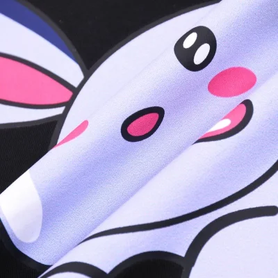 Футболка Gucci With An Animalistic Hare Print "Black" фото № 2