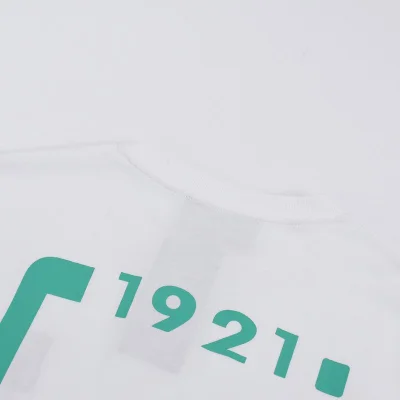 Футболка Gucci With A Nameplate Patch "White" фото № 6