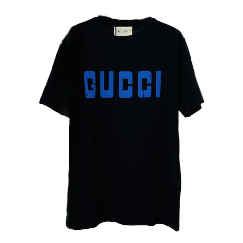 Футболка Gucci With An Inscription "Black"