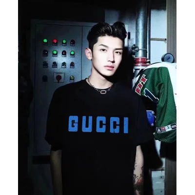 Футболка Gucci With An Inscription "Black" фото № 3