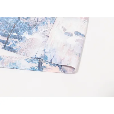 Футболка Gucci X The North Face Big Logo "White/Blue" фото № 5