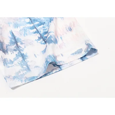 Футболка Gucci X The North Face Big Logo "White/Blue" фото № 8