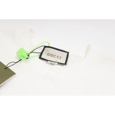 Футболка Gucci Gucci Logo "White" фото № 3