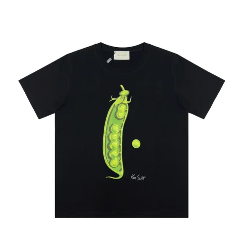 Футболка Gucci Pea Print "Black"