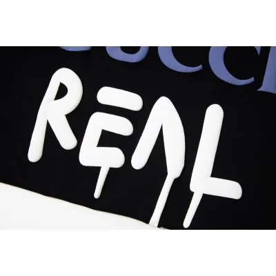 Футболка Gucci Real "Black" фото № 7
