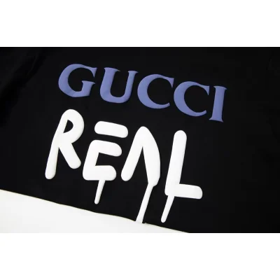 Футболка Gucci Real "Black" фото № 6