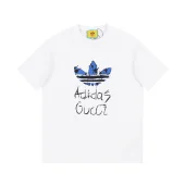 Футболка Gucci X Adidas Logo In The Center "White"