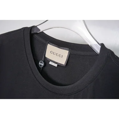 Футболка Gucci Exquisite Shining Inscription "Black" фото № 3