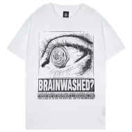 Футболка Hellstar Big Eye In Square Print "White"