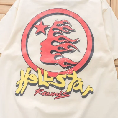 Футболка Hellstar Planet In Headphones "White" фото № 8