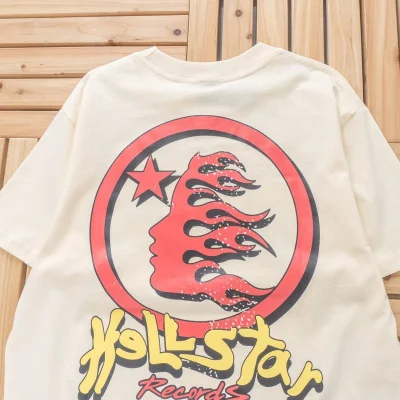 Футболка Hellstar Planet In Headphones "White" фото № 9