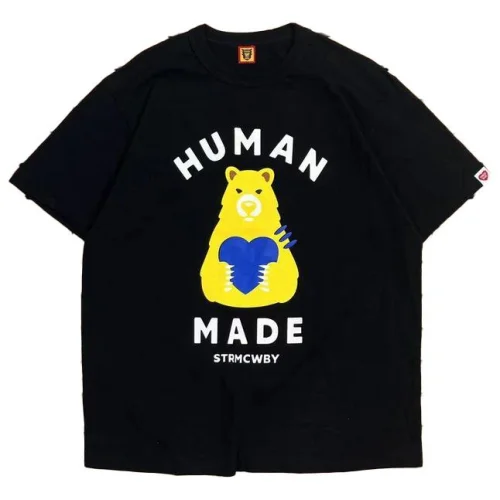 Футболка Human Made Grizzly "Black"
