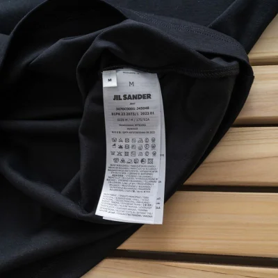 Футболка Jil Sander With Patch "Black" фото № 9
