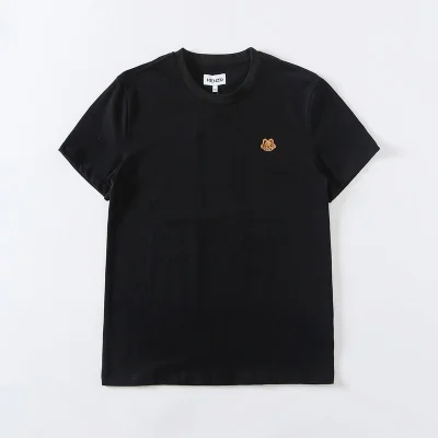 Футболка Kenzo With An Animal Emblem "Black" фото № 2