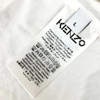 Футболка Kenzo With Pink Tiger Head Embroidery "White" фото № 2 Футболка Kenzo With Pink Tiger Head Embroidery "White" фото № 2